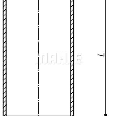 Košuljica cilindra 043 WV 04 00