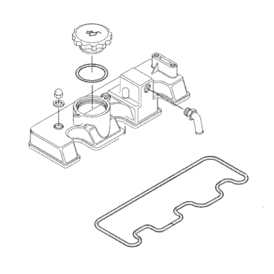 Zaptivka poklopca ventila Caterpillar motori 3013
