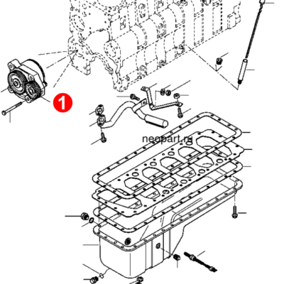 Pumpa ulja Komatsu - 6742-01-5525