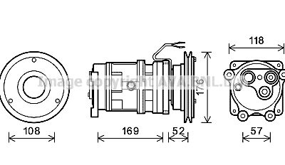 Kompresor klime CPAK013 AVA