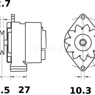 Alternator MG 272