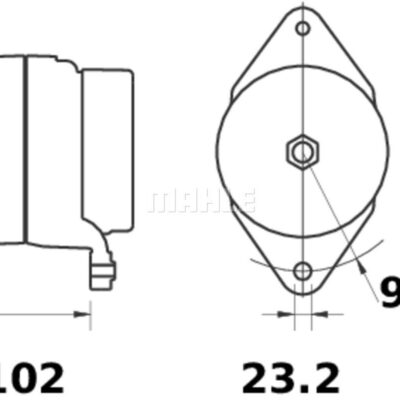 Alternator MG 490