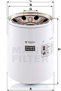 Filter za ulje W 13 011 X